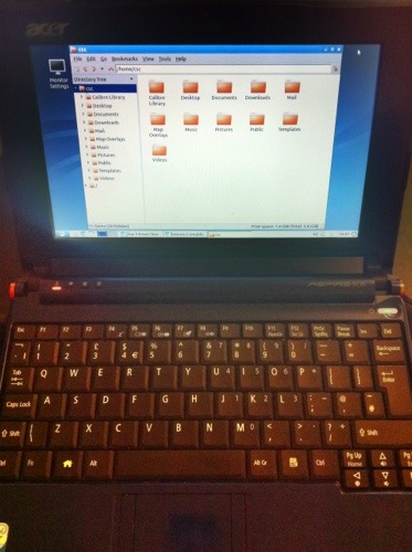 Lubuntu on an Acer Aspire One