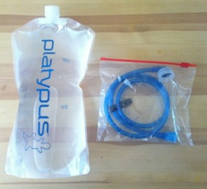 Platypus Drinking Tube and 2l Roll up Bottle