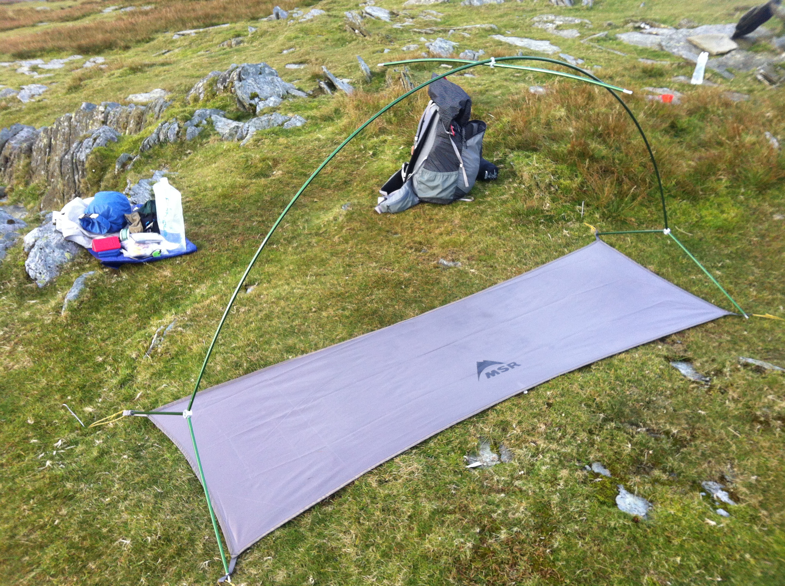 MSR Hubba tent review modifications