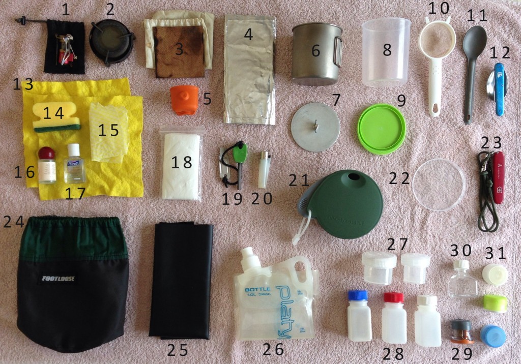 Backpacking cooking gear lightweight and compact is everything!