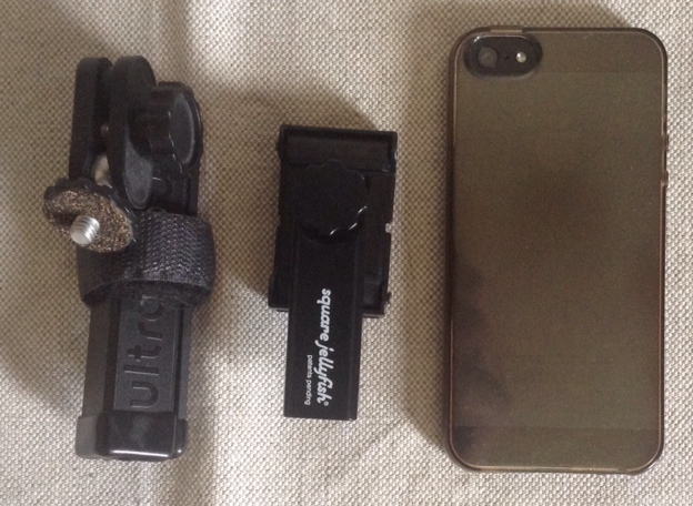 spring tripod mount, pocket tripod and iPhone 5