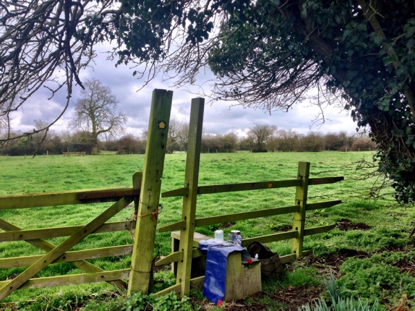 Coffee break walking in Lincolnshire