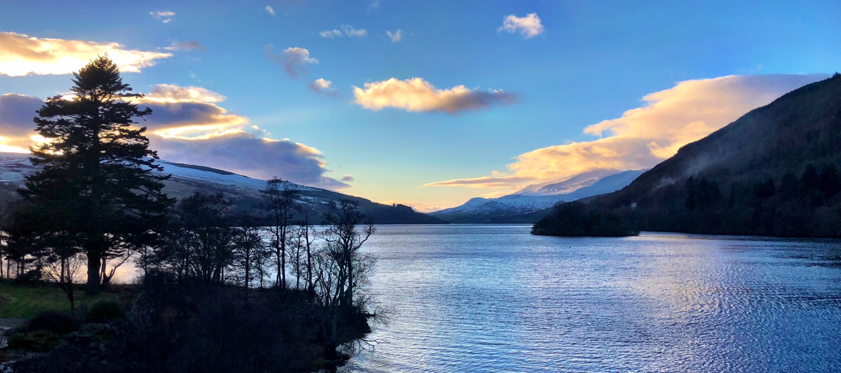 Loch Tay from Kenmore Bridge