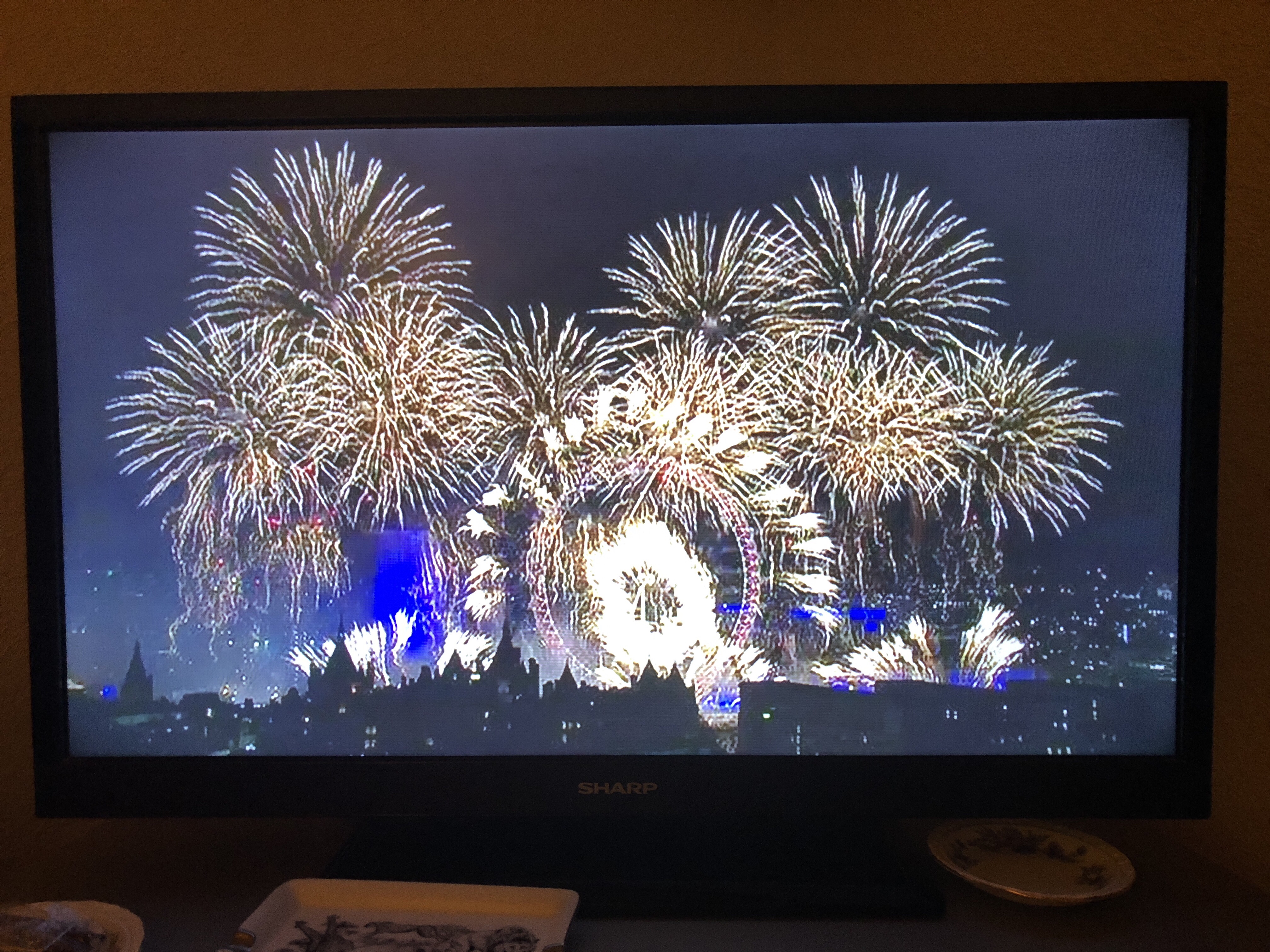 New Year’s Day fireworks