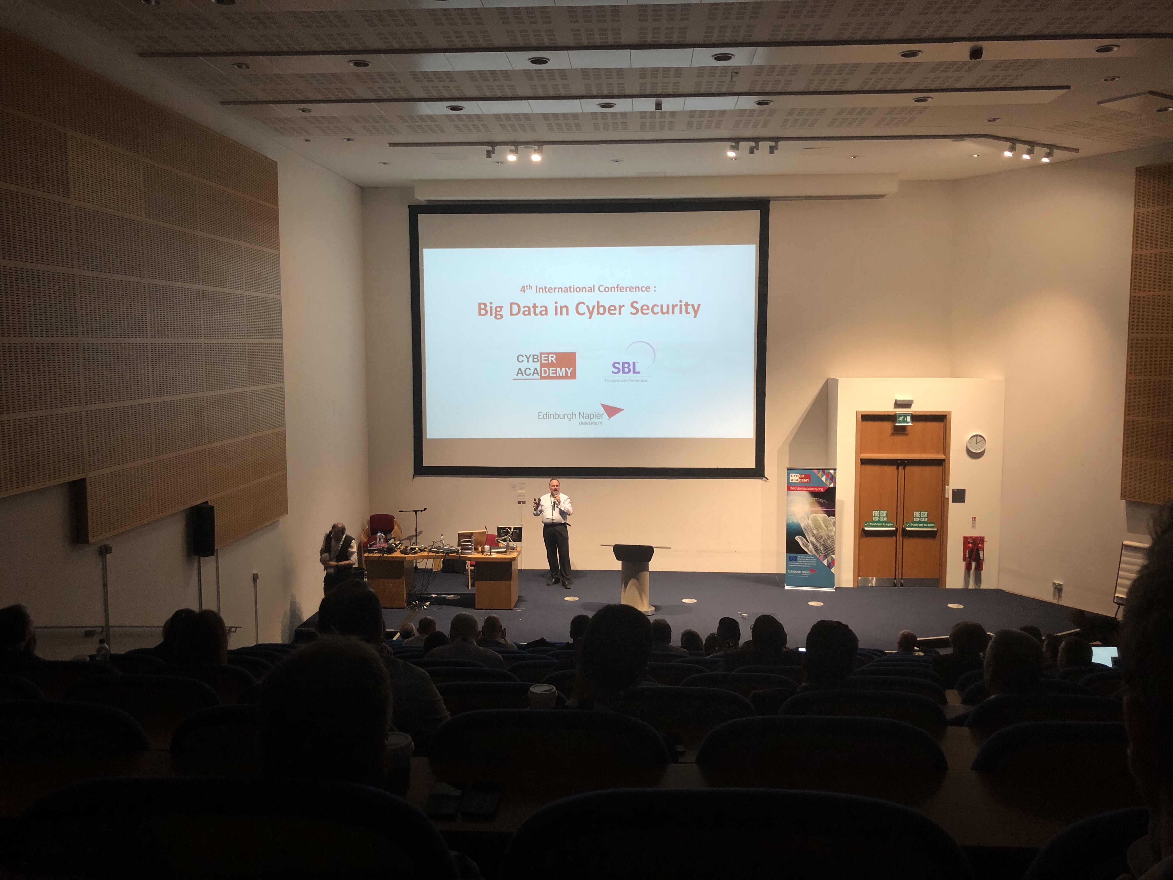 Big Data In Cyber Security Conference - Edinburgh
