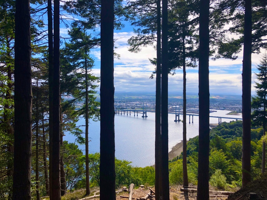 Kessock Bridge and Inverness 