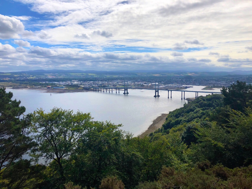 Kessock Bridge and Inverness 