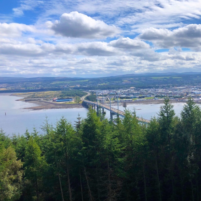 Kessock Bridge and Inverness