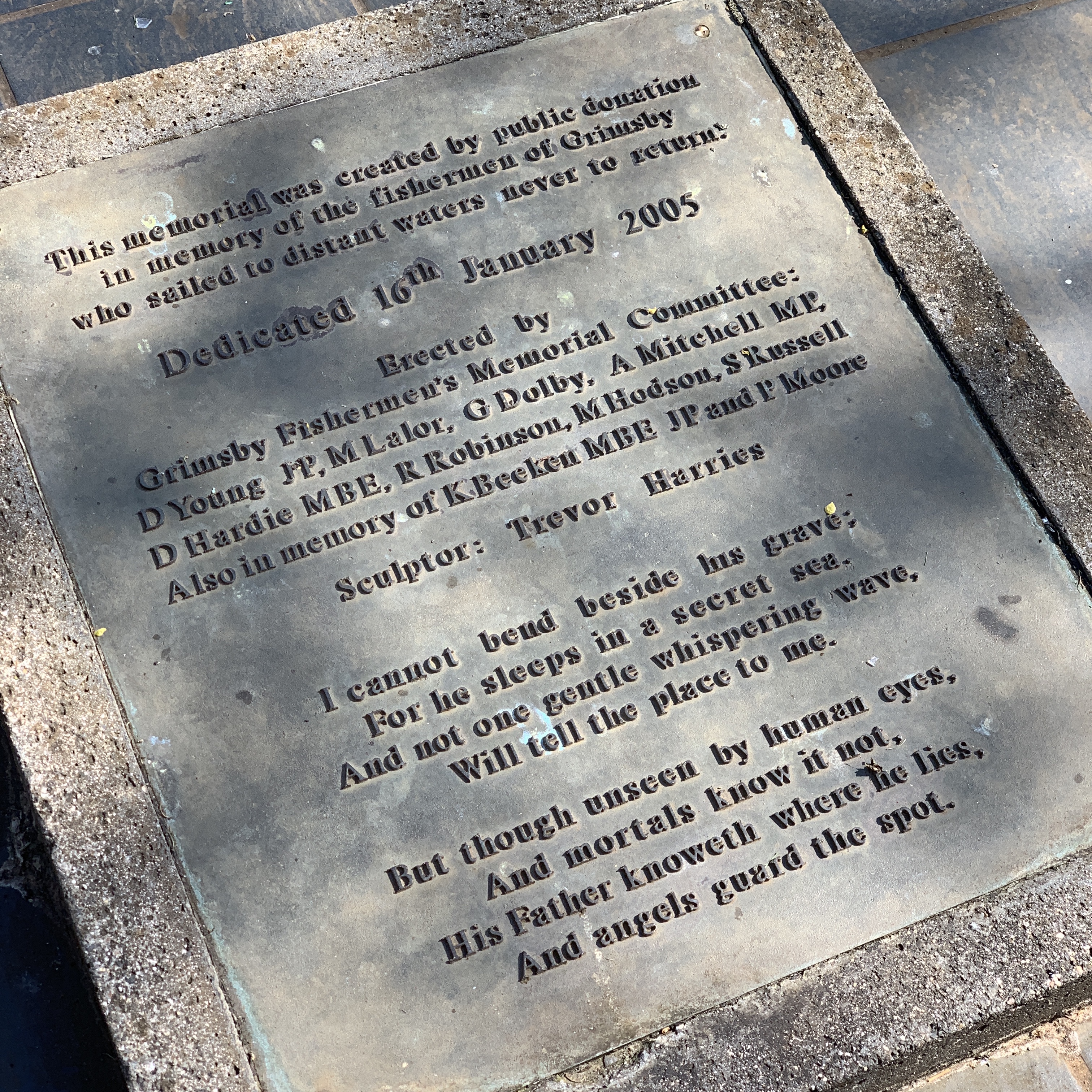 Grimsby Fishermen Memorial