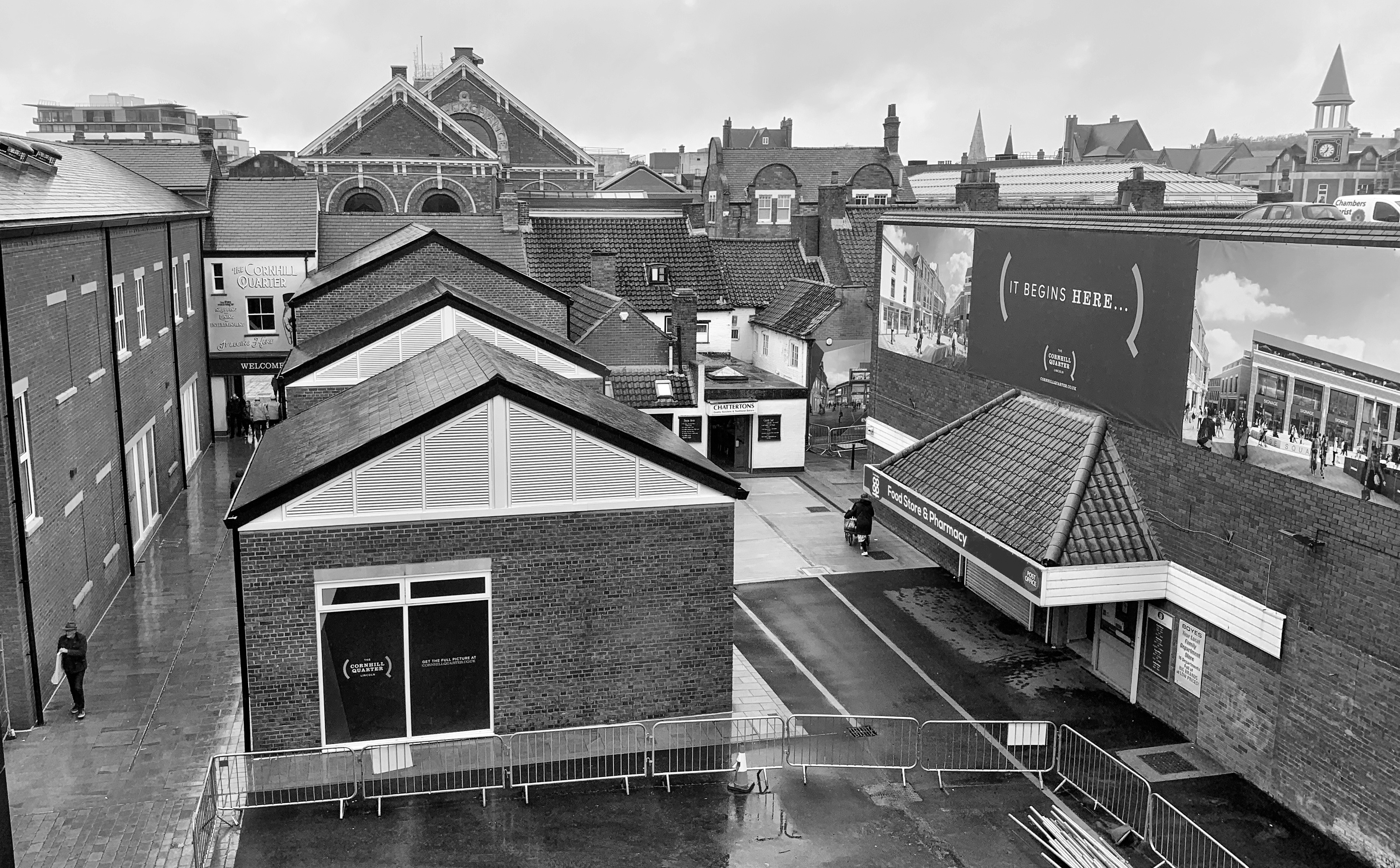 A rainy Lincoln