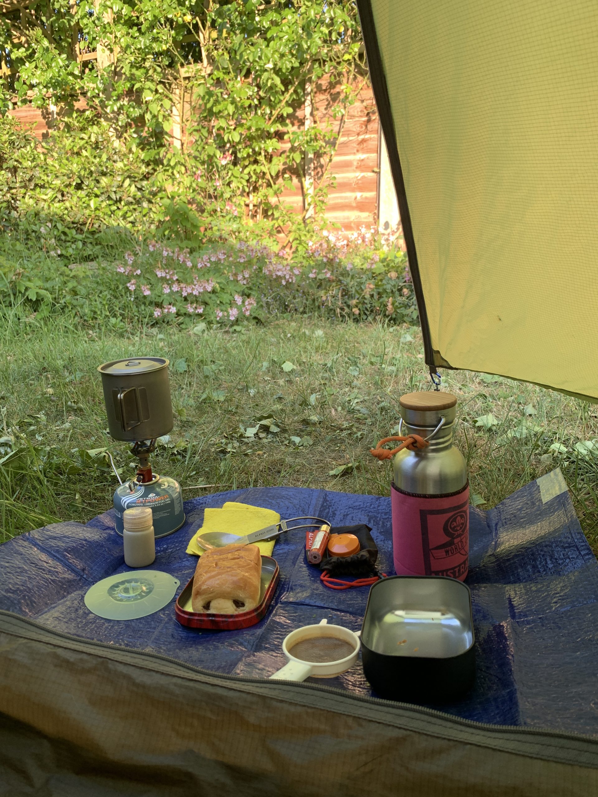 Camping breakfast