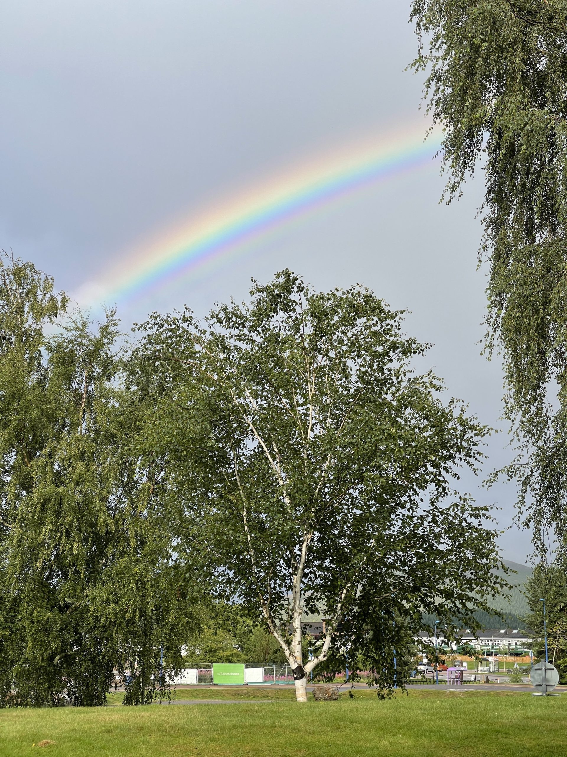 Rainbow over Aviemore 