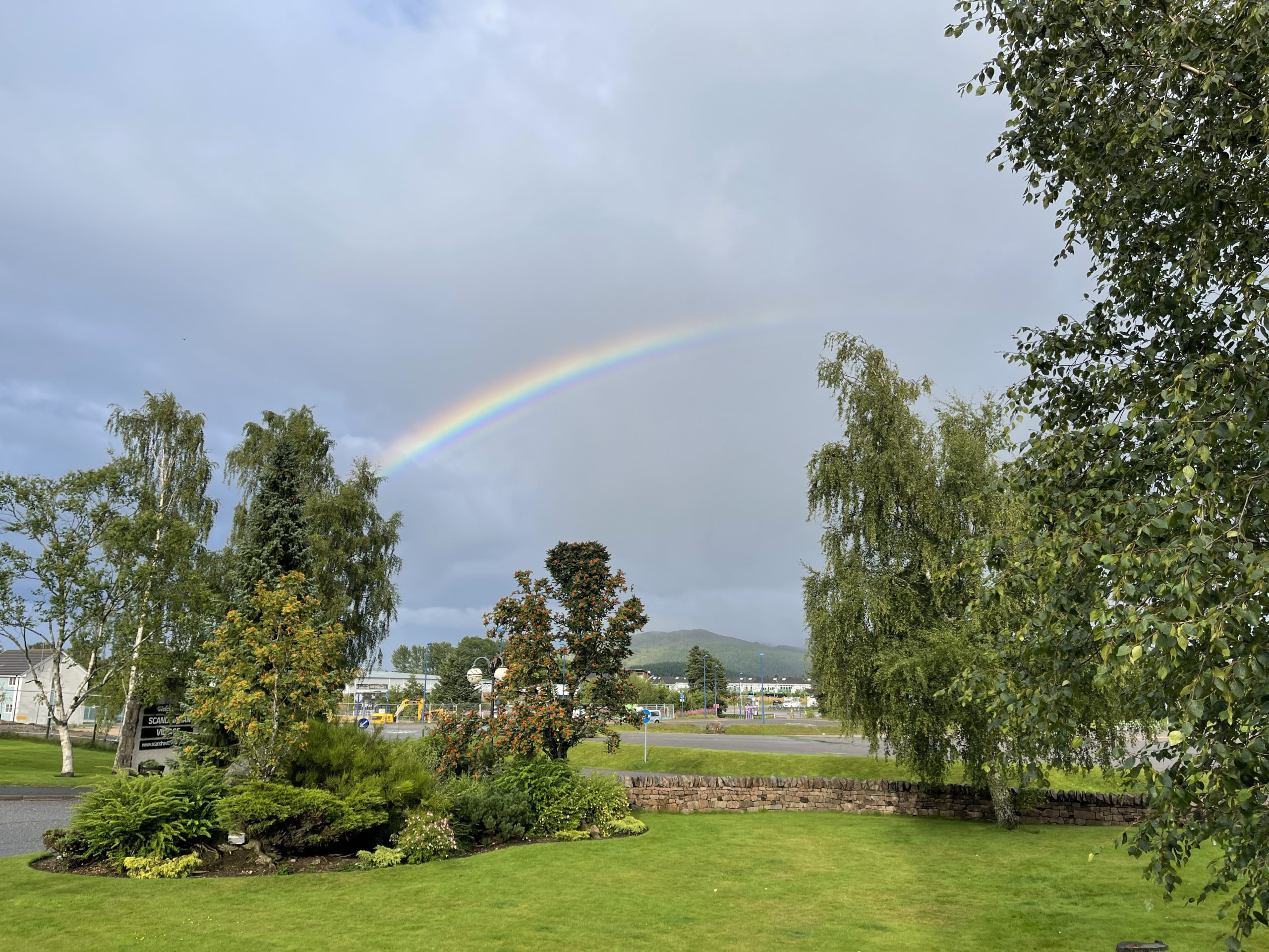 Rainbow over Aviemore