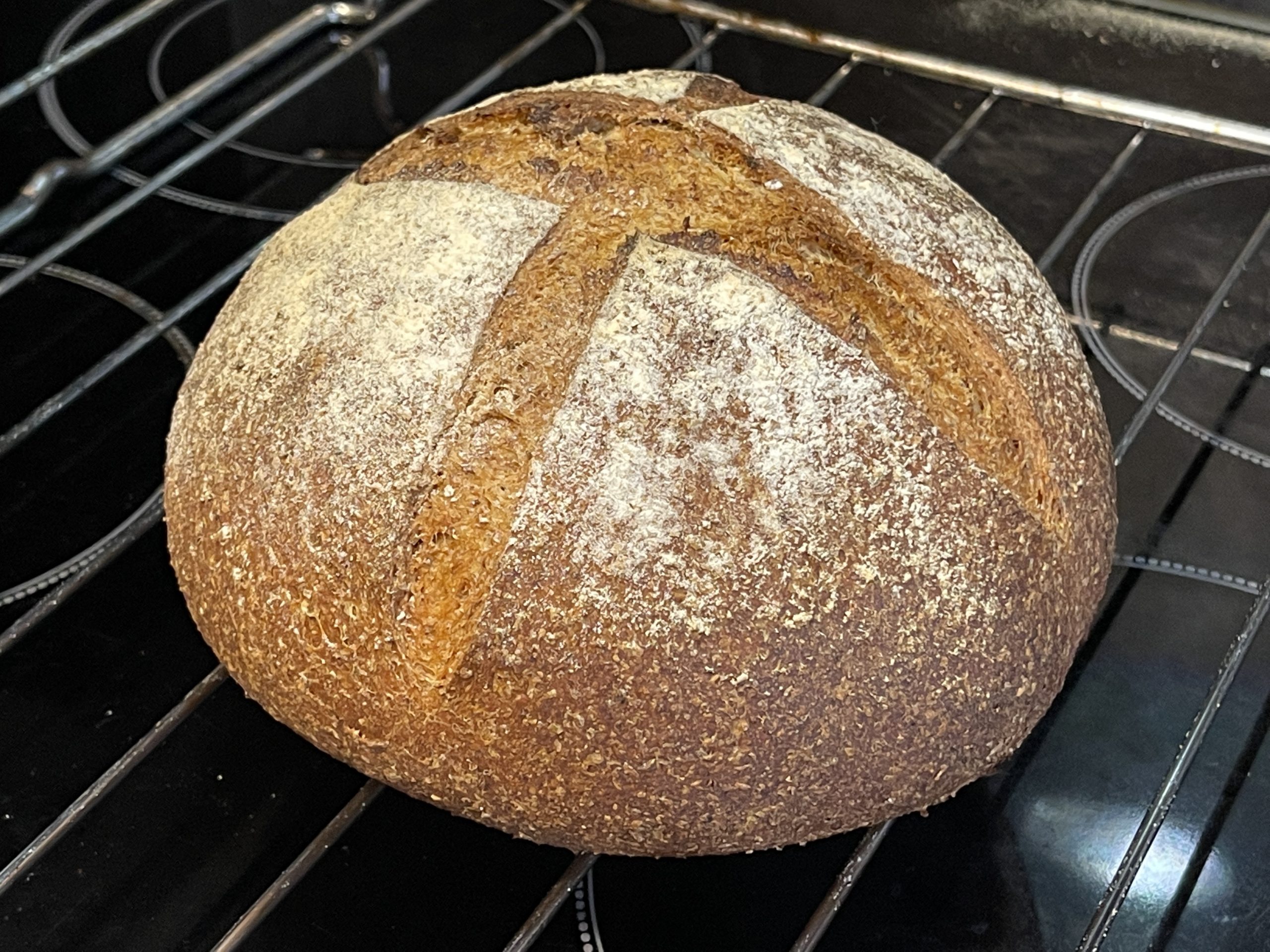 Homemade wholemeal bread