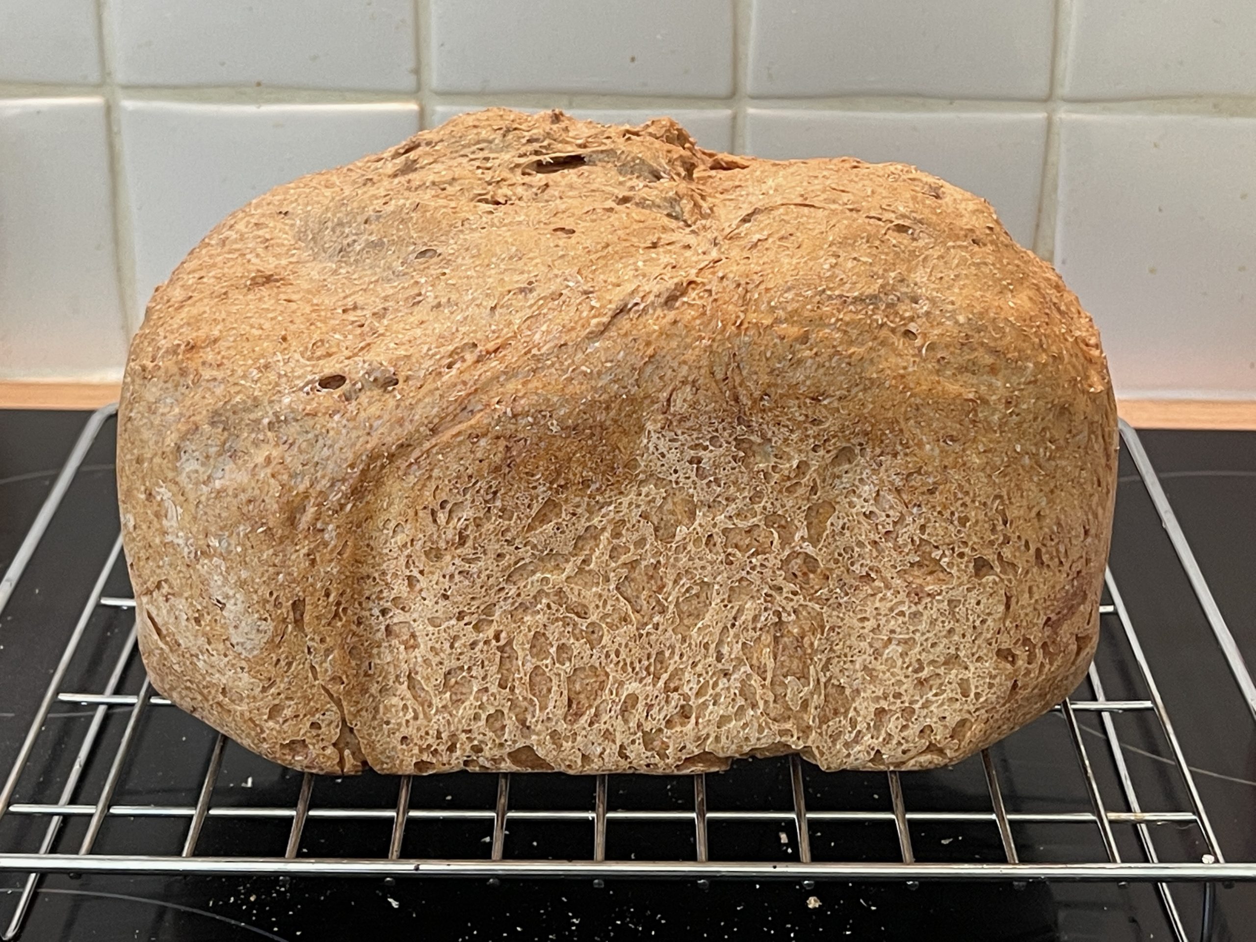 Homemade wholemeal bread