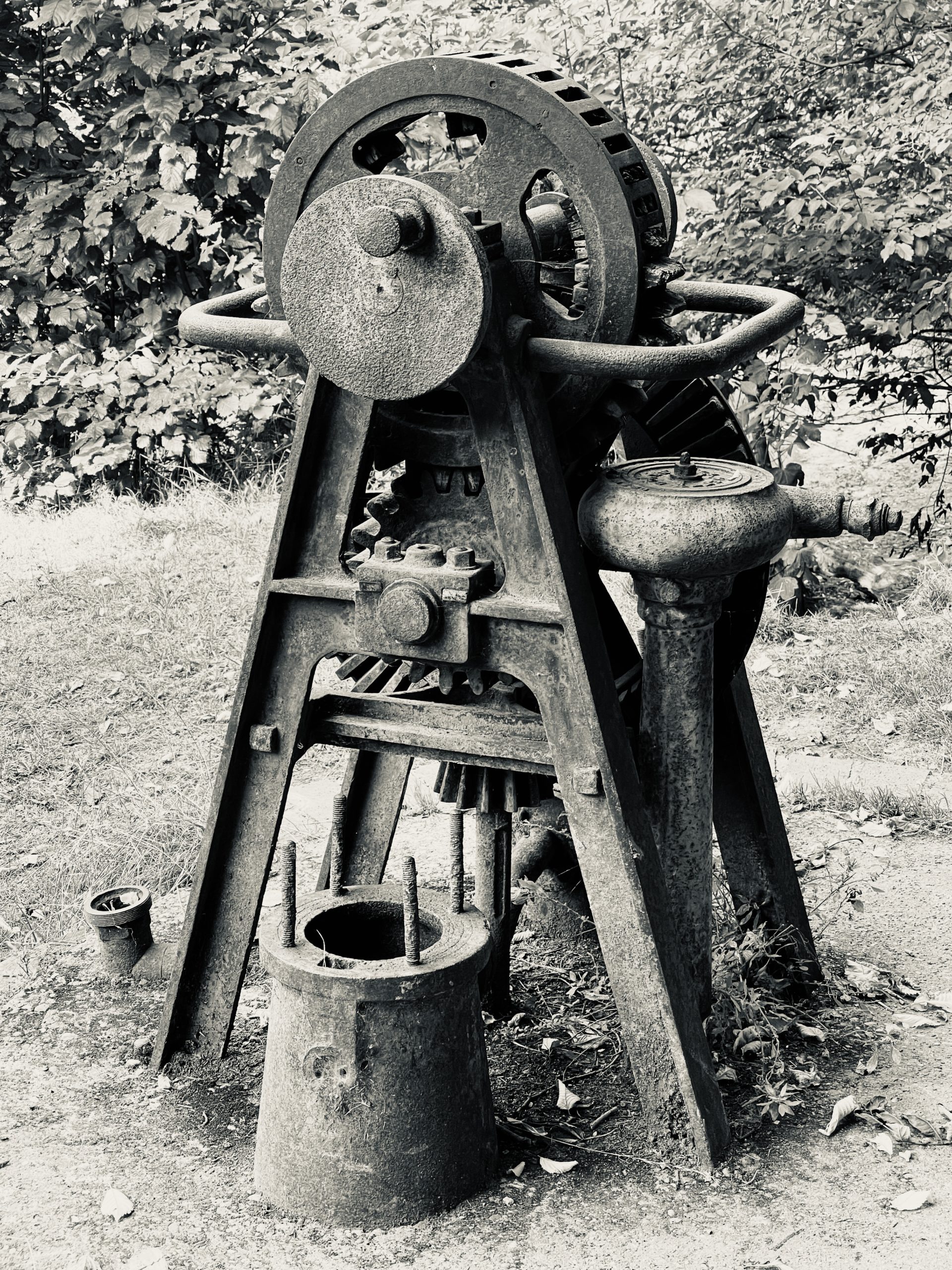 Weir and lock on the River Slea