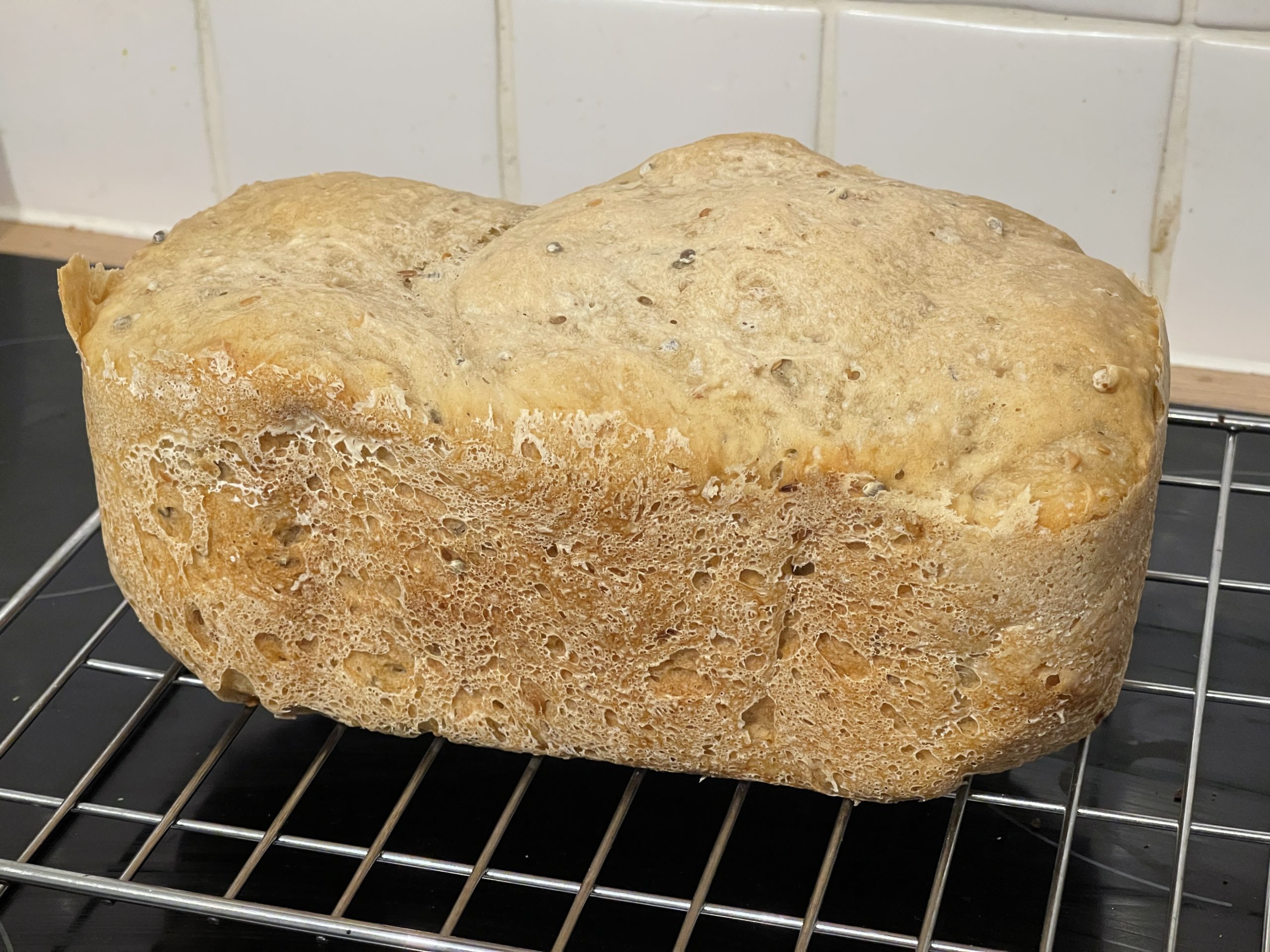 White bread with mixed seeds​