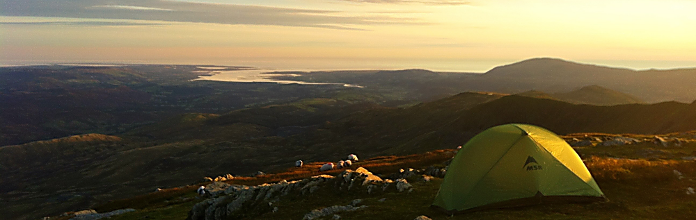 Wild camping on The Old Man of Coniston