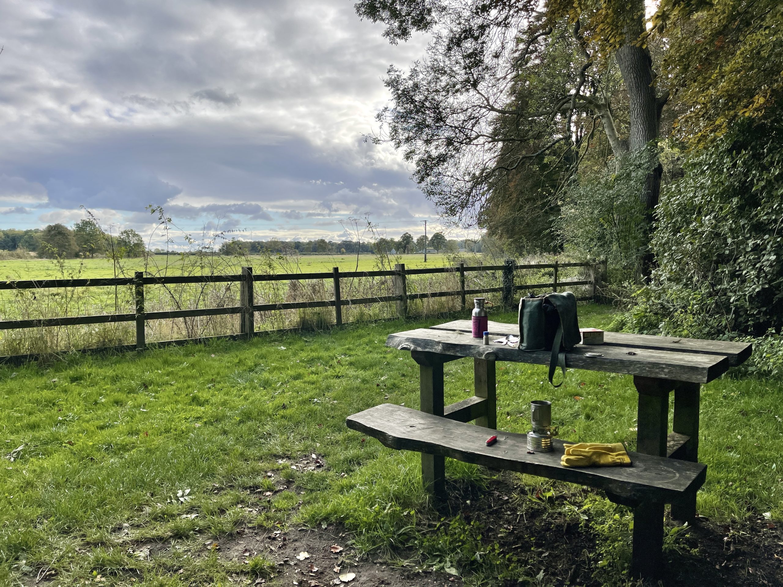 Tea break on the walk