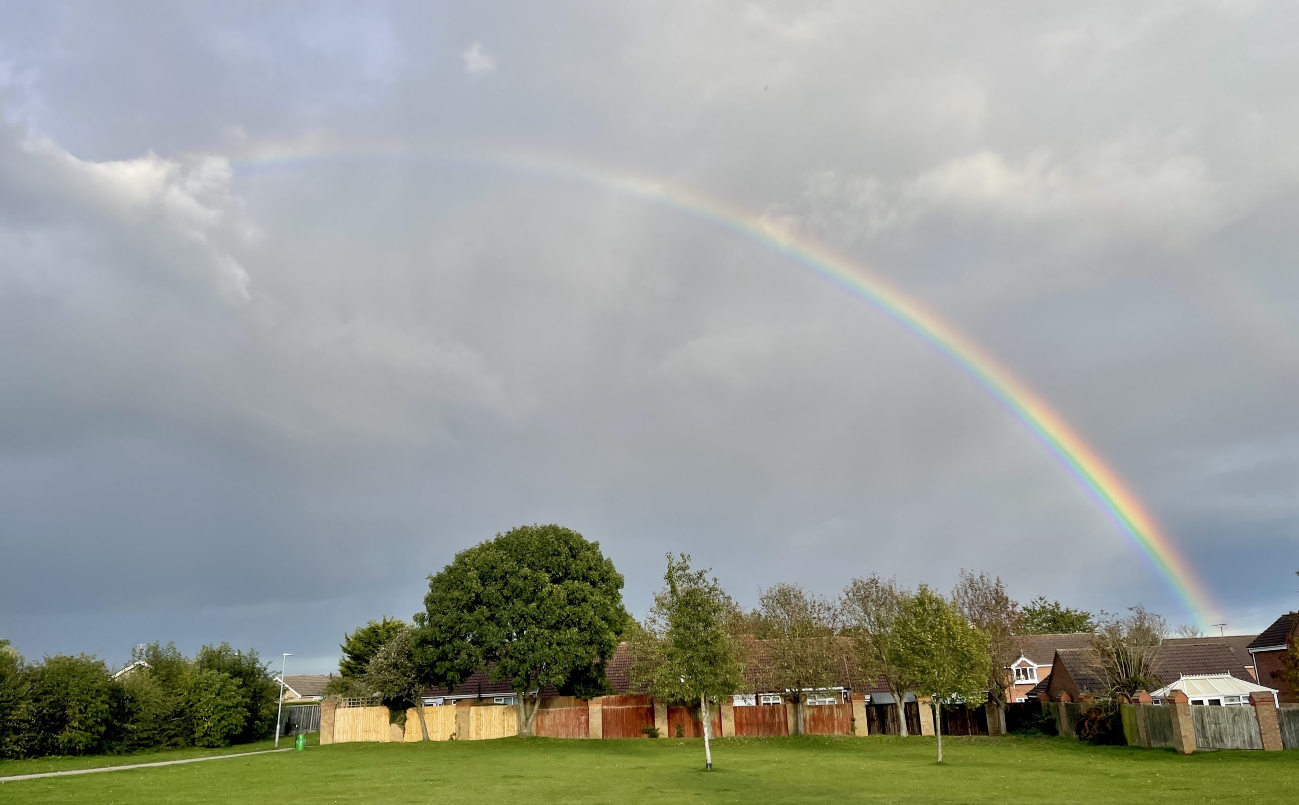 Rainbow over Branston