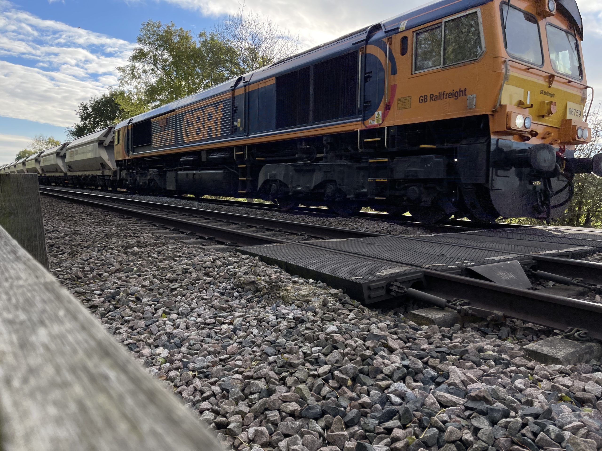 Railway footpath crossing