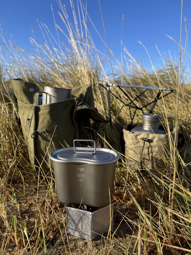 Keith titanium bushcraft cookware