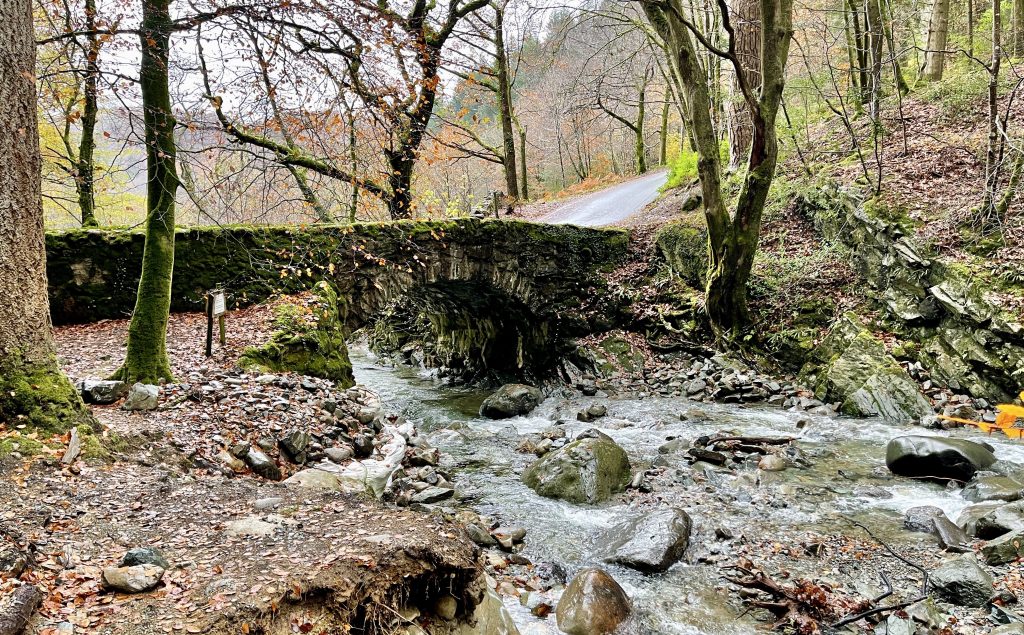 Glasdir Stone Bridge