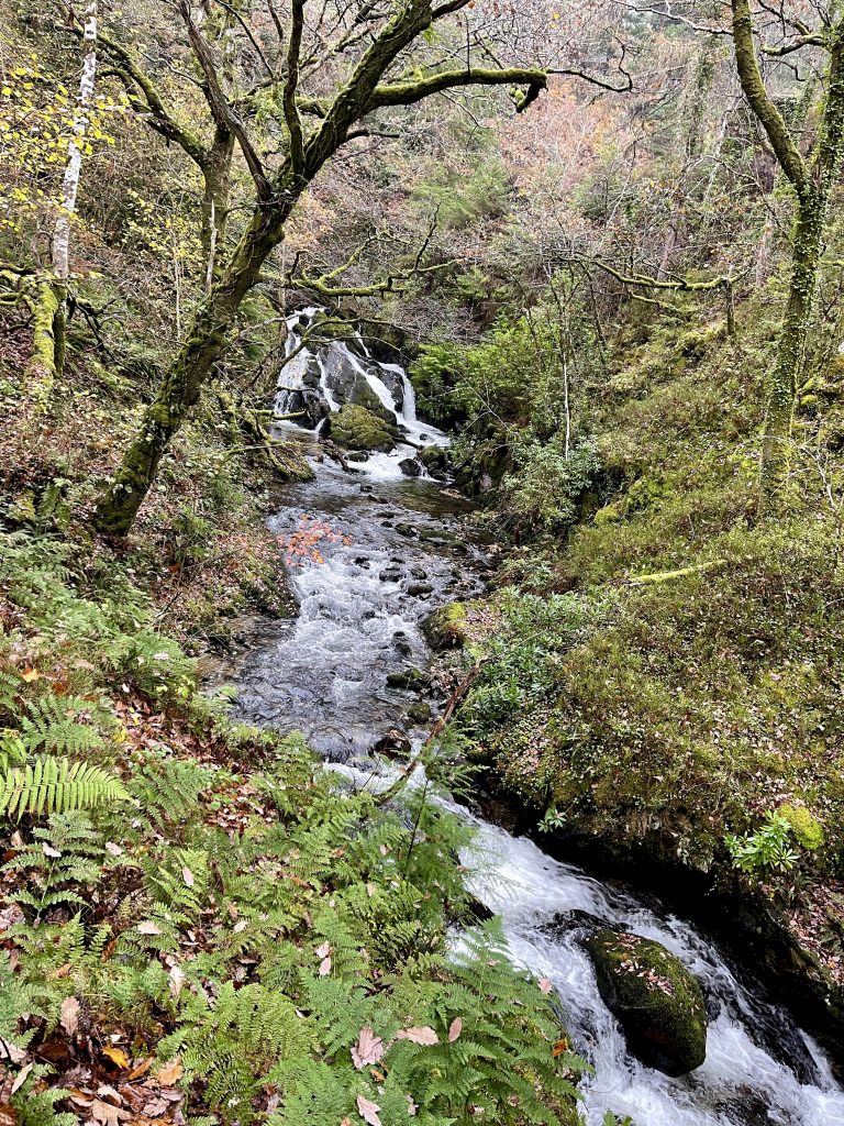 Glasdir waterfall