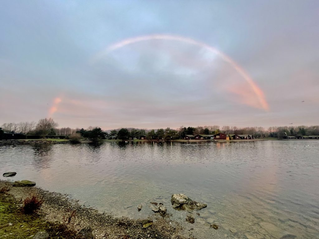 Pine Lake rainbow