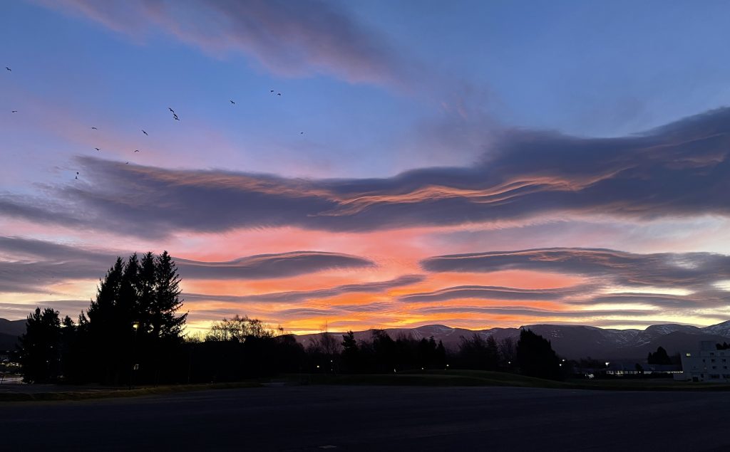 Sunrise over Aviemore​