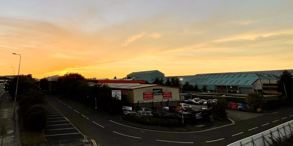 Gateshead sunset 
