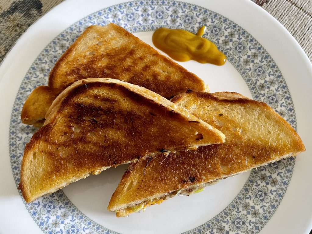 Cheese and Onion Toasties