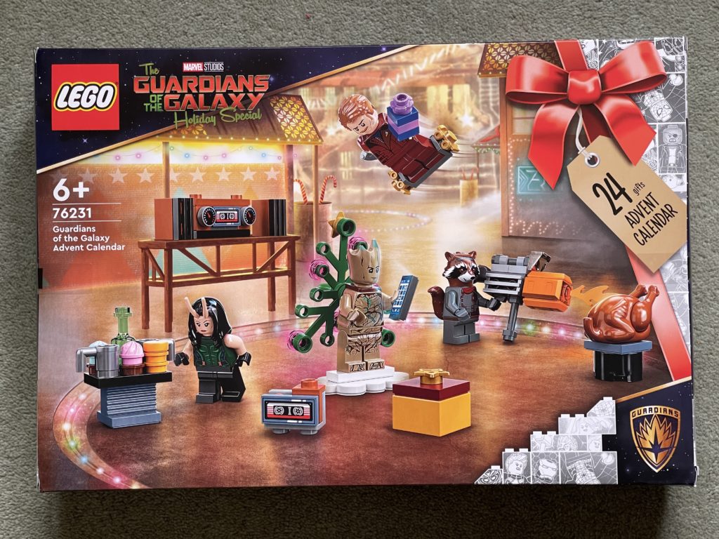 Marvel Guardians of the Galaxy Christmas Dinner Advent Calendar