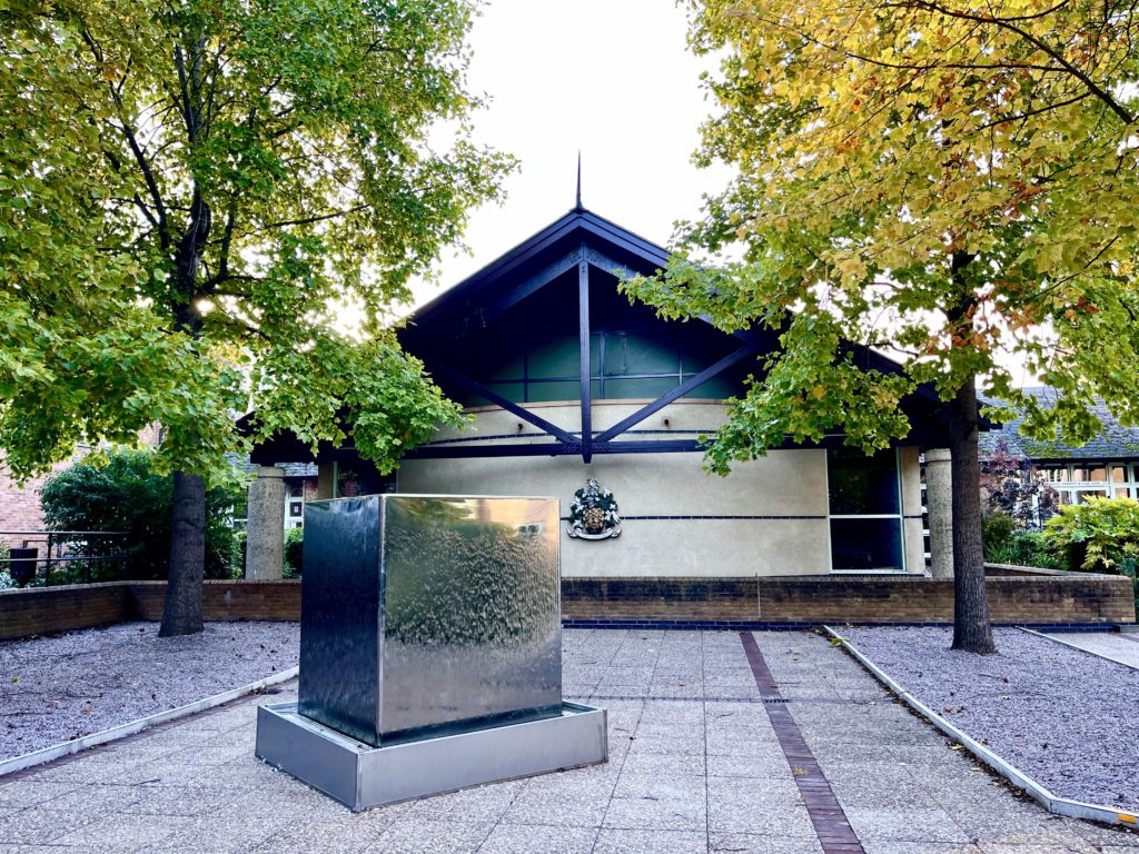 Water feature Sleaford Council Offices​