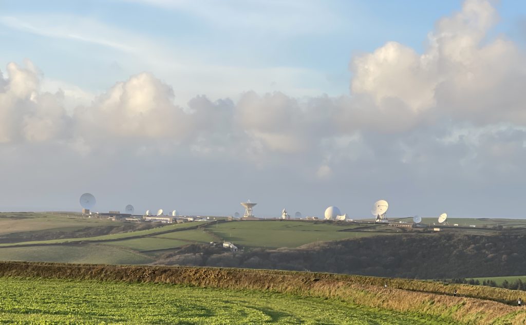 GCHQ station near Hartland Point