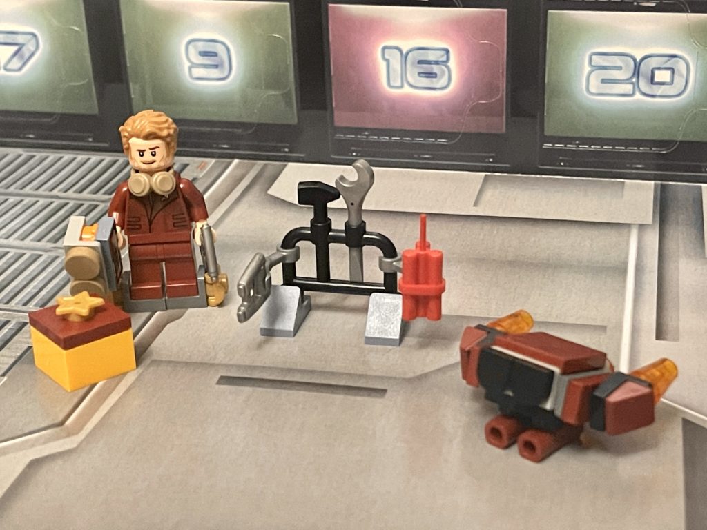 Guardians of the Galaxy Lego advent calendar