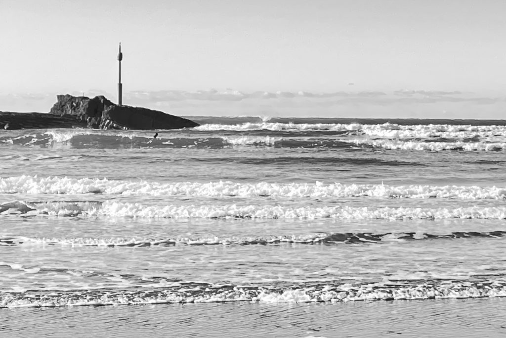 Bude break water