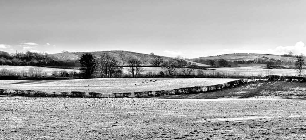 Lancashire with snow