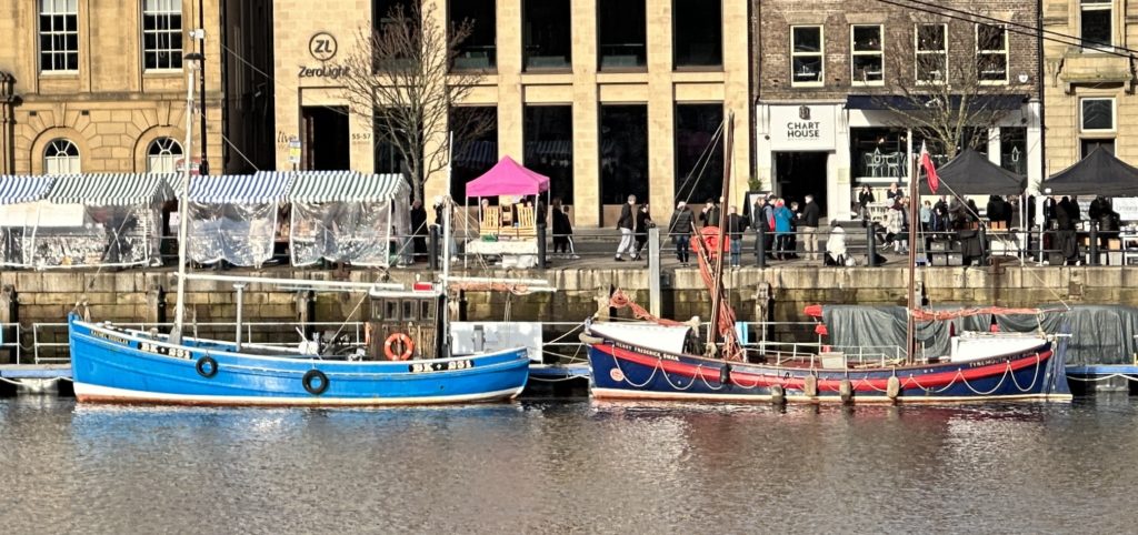 Boats on the Tyne