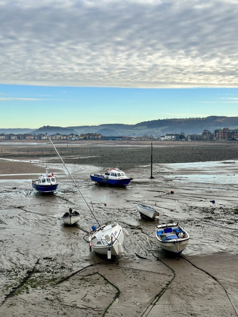 Boats in Minehead Harbour