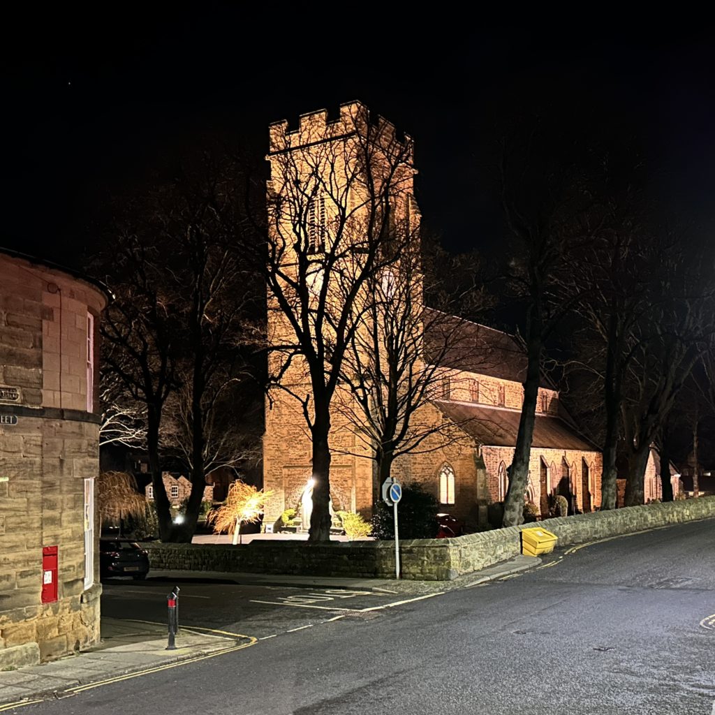 Alnwick At night