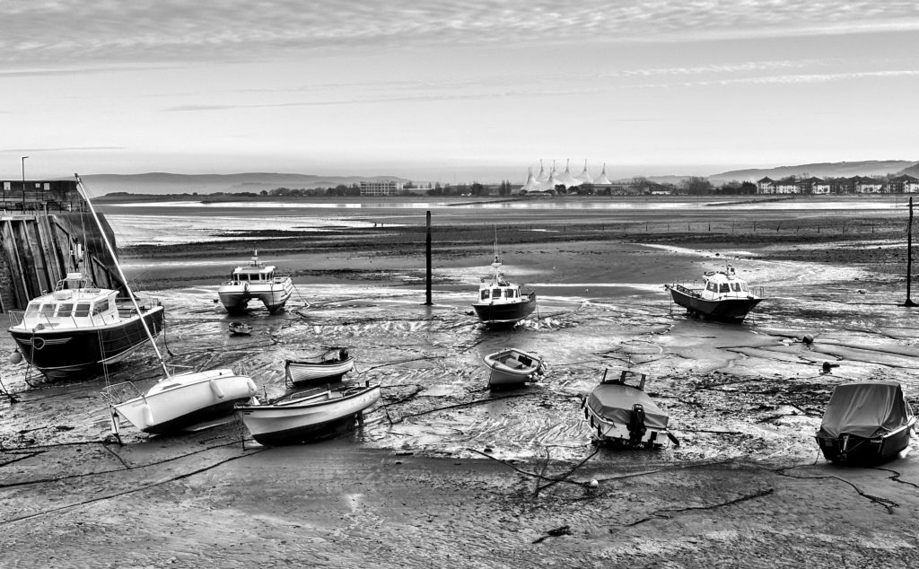 Boats in Minehead Harbour
