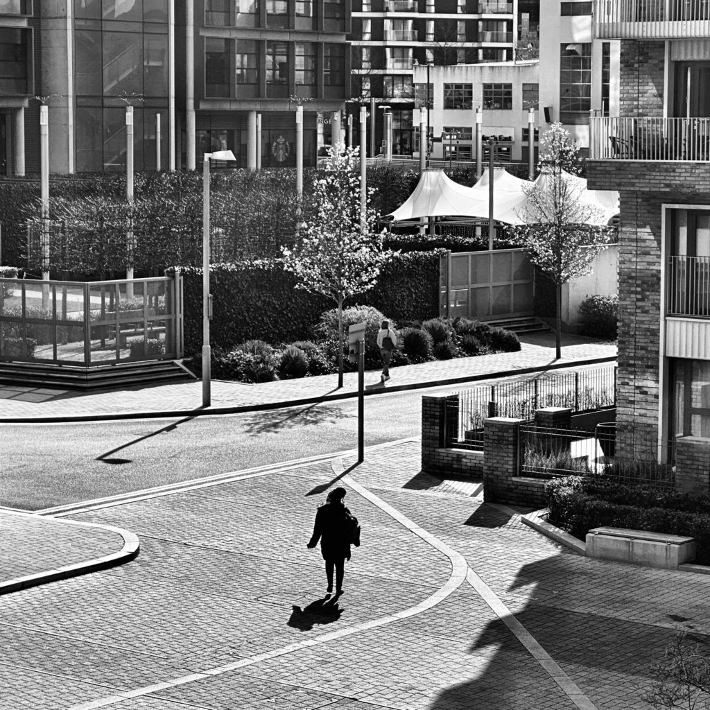 Pedestrian in London 