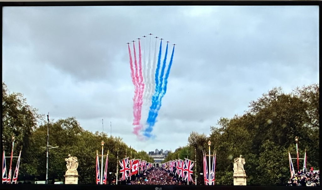 Red Arrows on BBC TV