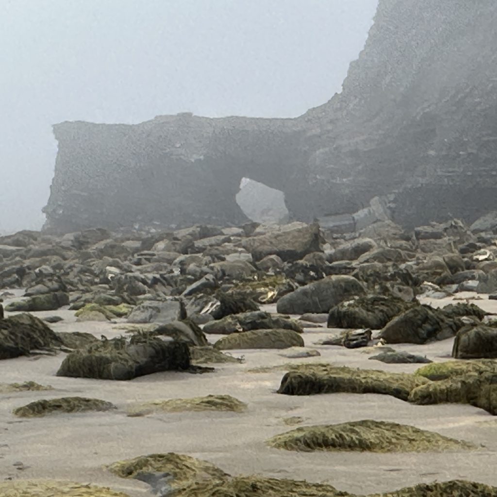 Cornish coast path