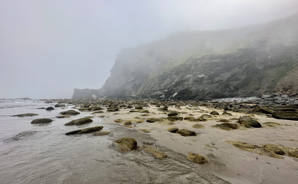 Cornish coast path
