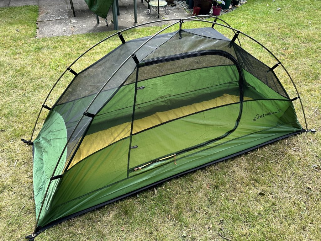 New tent Amazon Clostnature one man tent inner.