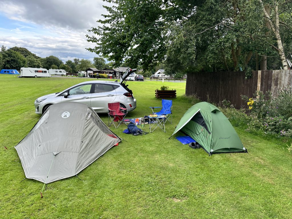 Lightweight camping in Scotland