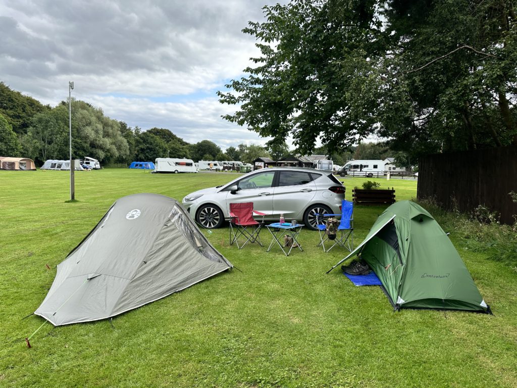 Camping two lightweight tents