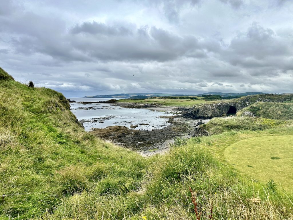 Turnberry Golf Course - No. 10 hole across the bay!​